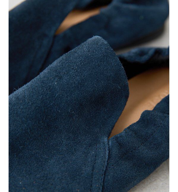  「【THE PAUSE】ギャザーフラットシューズ」|その他|