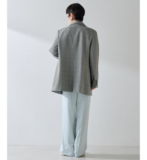 THE PAUSE「【THE PAUSE】チェックダブルジャケット」|テーラードジャケット|