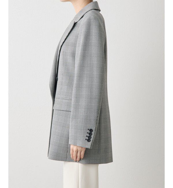 THE PAUSE「【THE PAUSE】チェックダブルジャケット」|テーラードジャケット|