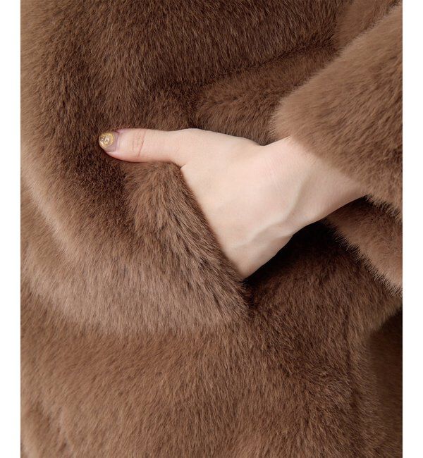 THE PAUSE「【THE PAUSE】フェイクファードルマンコート」|その他|