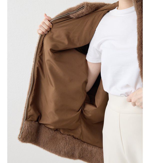 THE PAUSE「【THE PAUSE】フェイクファードルマンコート」|その他|