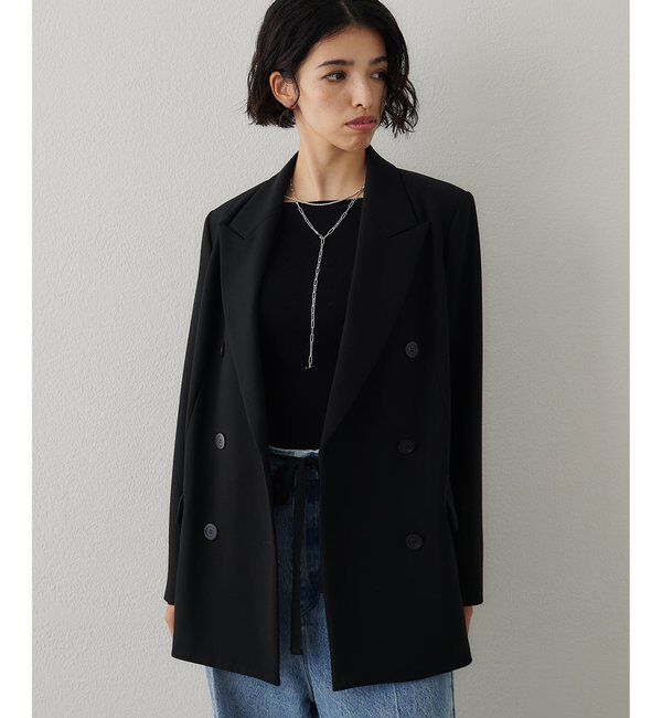  「ダブルテーラードジャケット」|テーラードジャケット|