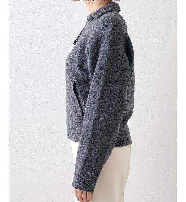  「ニットブルゾン」|ブルゾン・スタジャン|