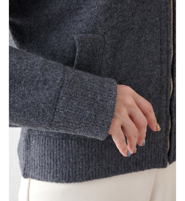  「ニットブルゾン」|ブルゾン・スタジャン|