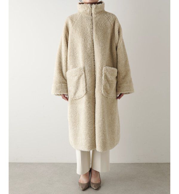  「リバーシブルボアコート」|その他|