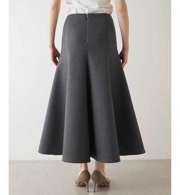  「ボンディングウールスカート」|スカート|