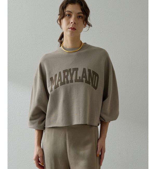  「裏毛ロゴプルオーバー」|Tシャツ・カットソー|