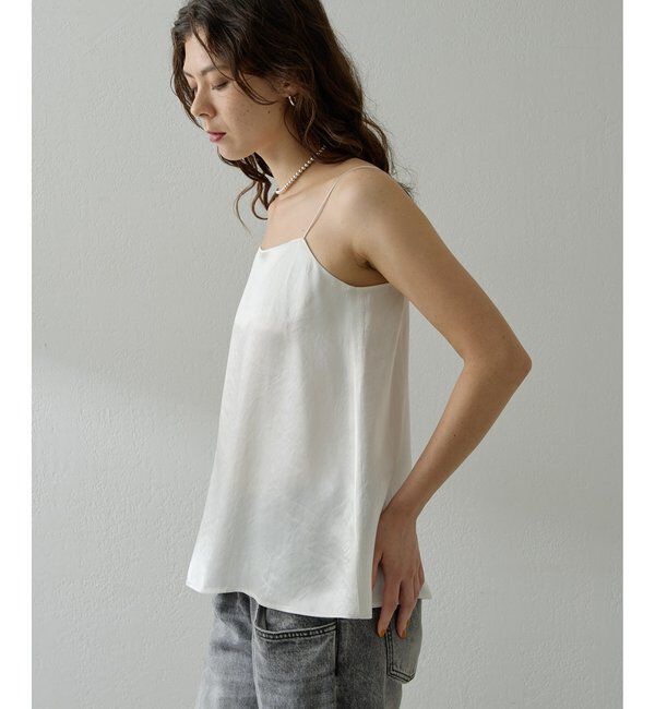  「サテンキャミソール」|シャツ・ブラウス|