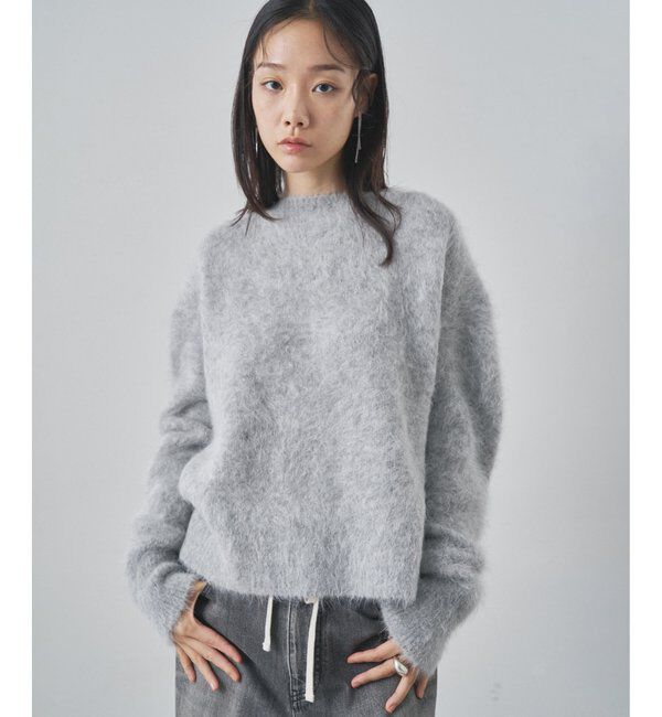  「スーリーアルパカクルーネックプルオーバー」|ニット・セーター|
