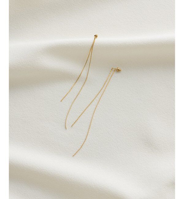 THE PAUSE「【THE PAUSE】2WAYチェーンピアス」|リング|