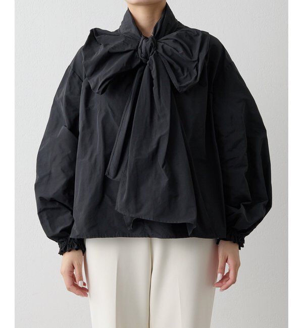  「メモリータフタボウブラウス」|シャツ・ブラウス|