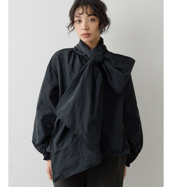  「メモリータフタボウブラウス」|シャツ・ブラウス|