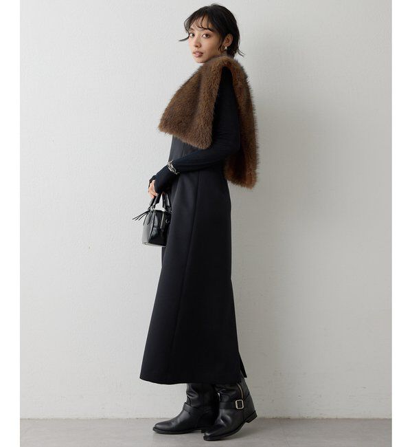  「ダブルサテンワンピース」|ワンピース|