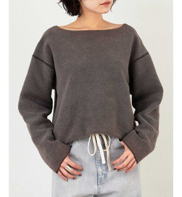  「【インフルエンサーコラボ】ピグメントスウェットプルオーバー」|Tシャツ・カットソー|