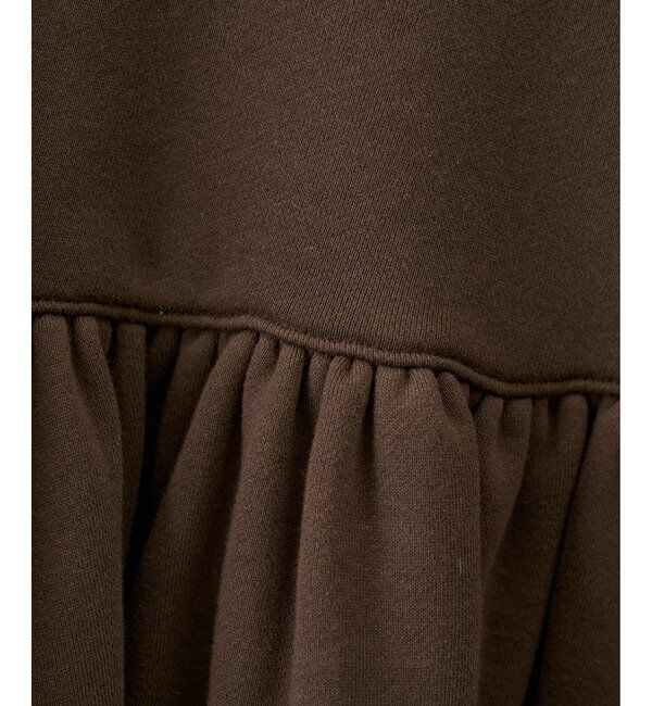  「裏毛フリルプルオーバー」|Tシャツ・カットソー|