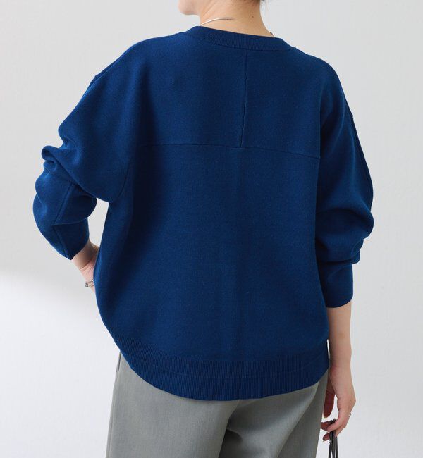  「スウェットライクラウンドヘムニット」|ニット・セーター|