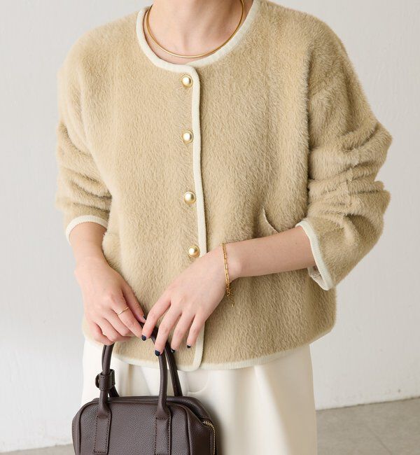  「ミニシャギーカーディガン」|ニット・セーター|