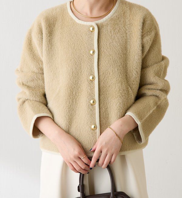  「ミニシャギーカーディガン」|ニット・セーター|
