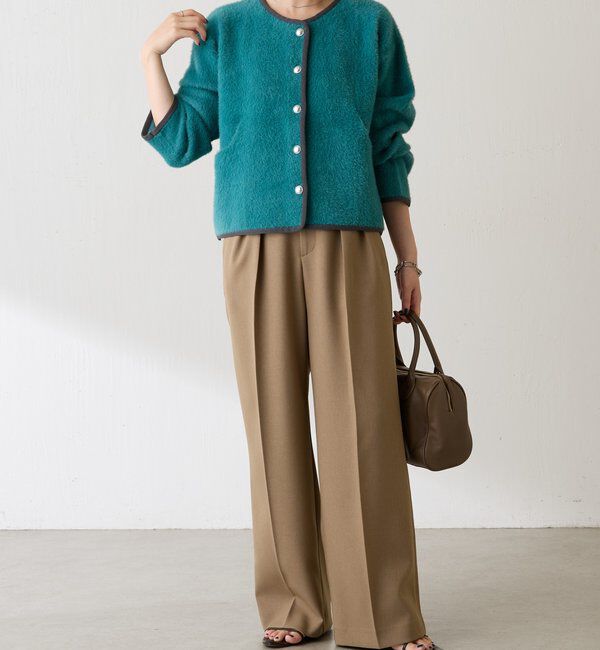  「ミニシャギーカーディガン」|ニット・セーター|