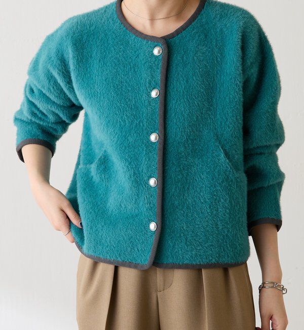  「ミニシャギーカーディガン」|ニット・セーター|