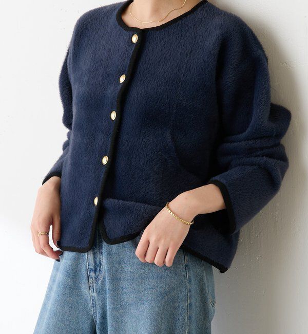 「ミニシャギーカーディガン」|ニット・セーター|