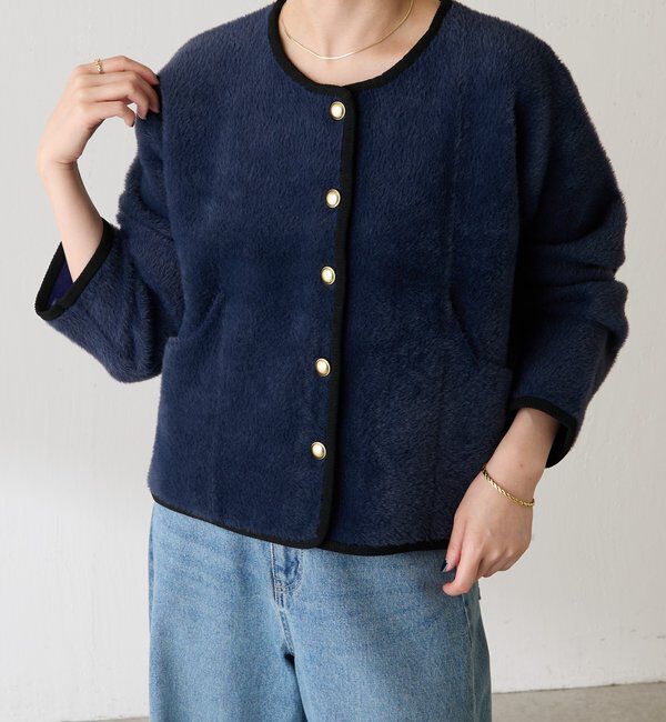 「ミニシャギーカーディガン」|ニット・セーター|