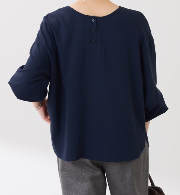  「袖ラメリブ2WAYロゴロンT」|Tシャツ・カットソー|