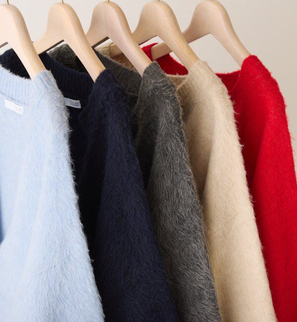  「エアリー深Vニット」|ニット・セーター|