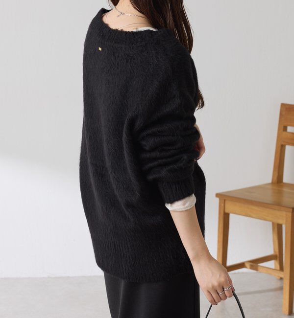  「エアリー深Vニット」|ニット・セーター|