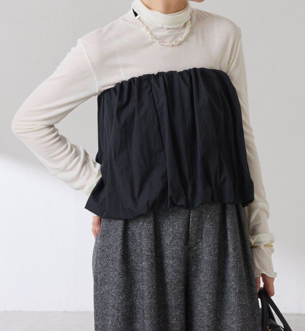  「ウール混シアータートル」|Tシャツ・カットソー|