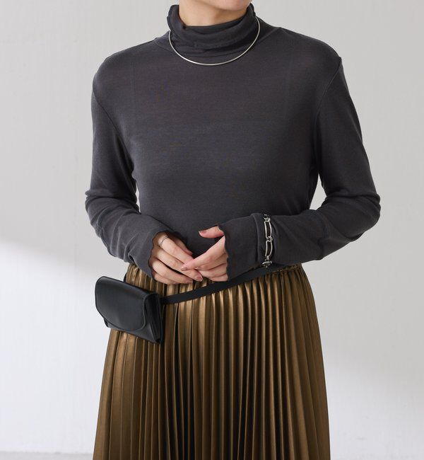  「ウール混シアータートル」|Tシャツ・カットソー|