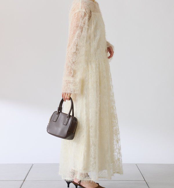  「シアーギャザーワンピース」|ワンピース|