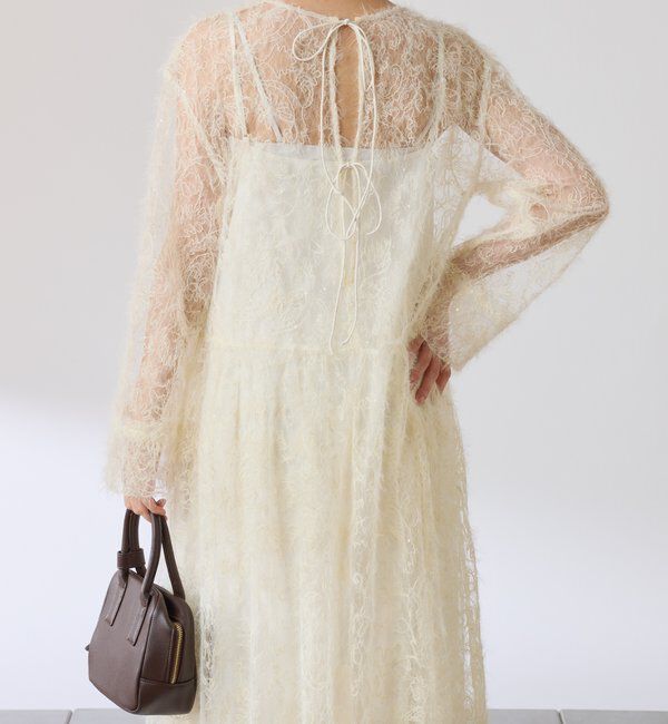  「シアーギャザーワンピース」|ワンピース|