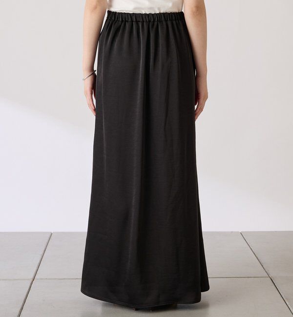  「【COLLAGE&times;gemeil　コラボアイテム】レイヤードサテンスカート」|スカート|