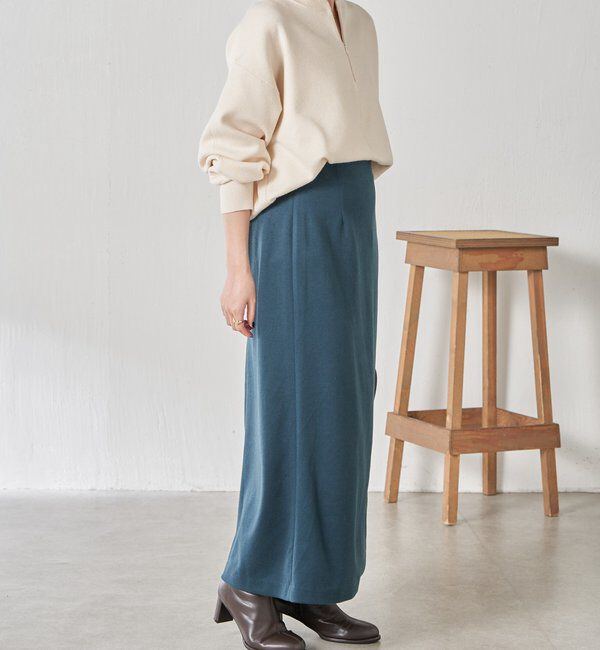  「サイドベルトタイトスカート」|スカート|