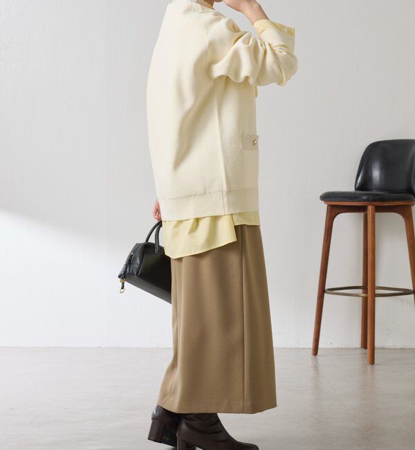  「ハーフミラノニットカーディガン」|ニット・セーター|