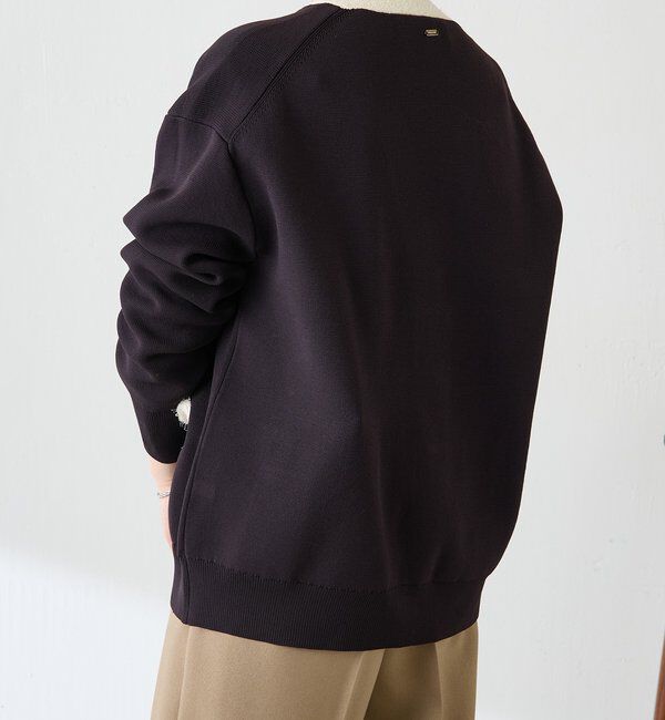  「ハーフミラノニットカーディガン」|ニット・セーター|