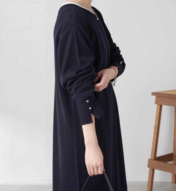  「【前後２通りで着れる】2WAYニットワンピース」|ワンピース|