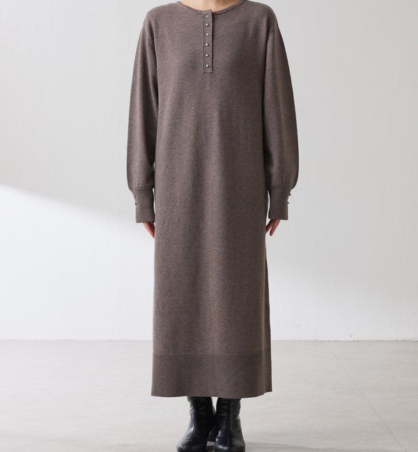  「【前後２通りで着れる】2WAYニットワンピース」|ワンピース|