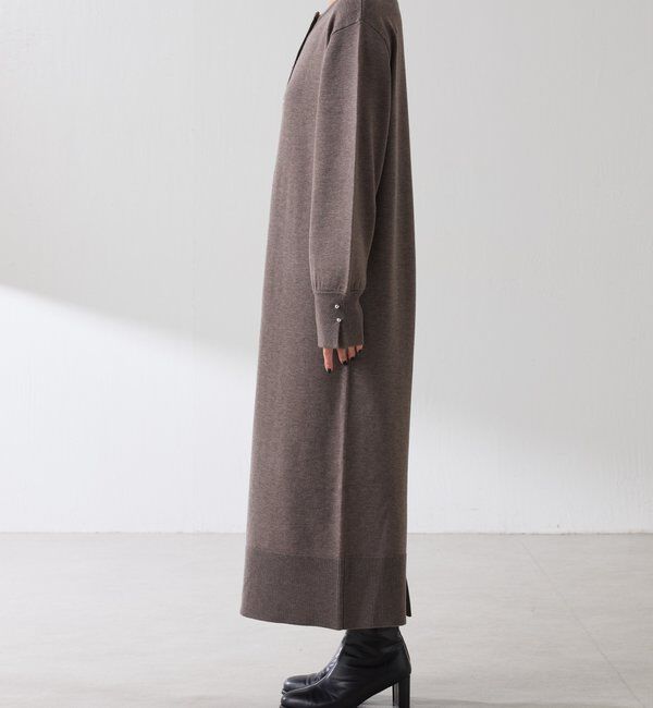  「【前後２通りで着れる】2WAYニットワンピース」|ワンピース|