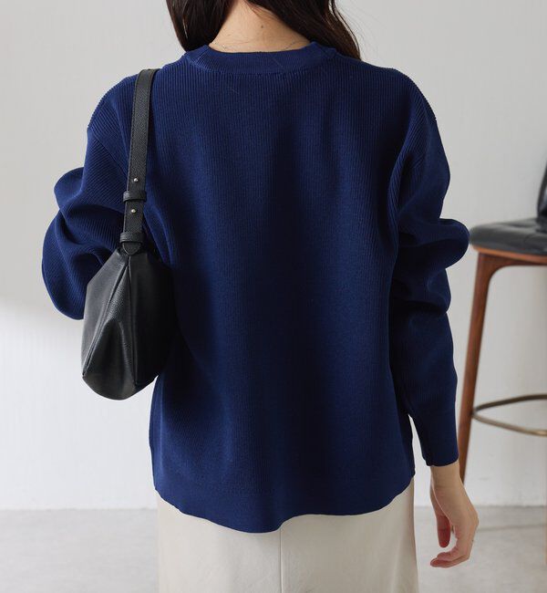  「ツヤボタンカーディガン」|ニット・セーター|