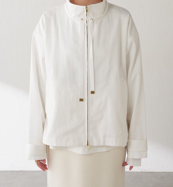  「スタンドカラーブルゾン」|ベスト・ジレ|