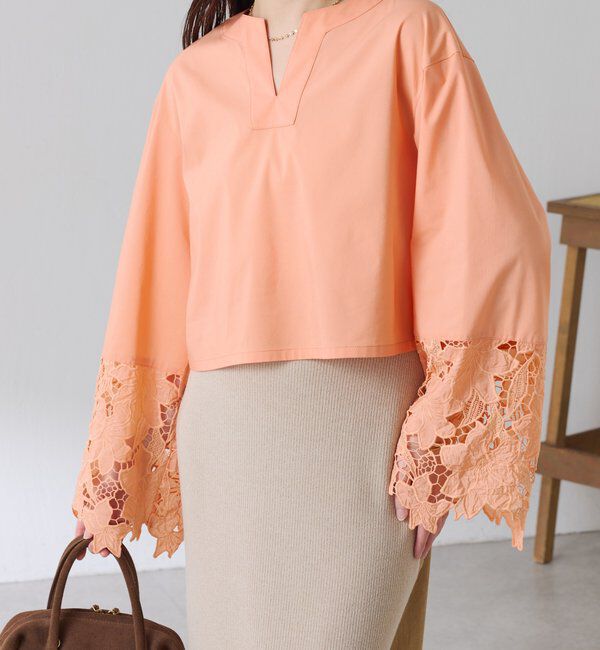  「刺繍レースブラウス」|シャツ・ブラウス|