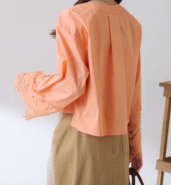  「刺繍レースブラウス」|シャツ・ブラウス|