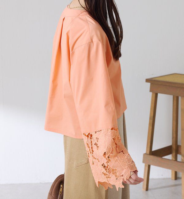  「刺繍レースブラウス」|シャツ・ブラウス|