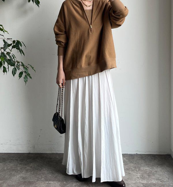  「パネルプリーツスカート」|スカート|