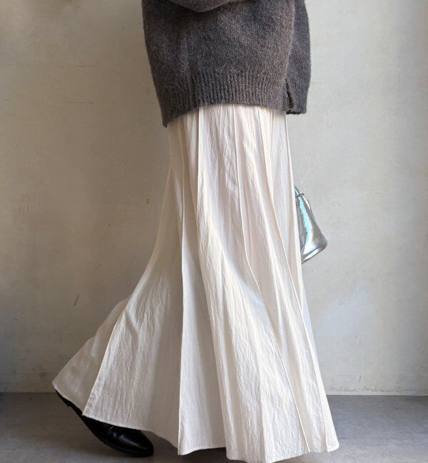  「パネルプリーツスカート」|スカート|