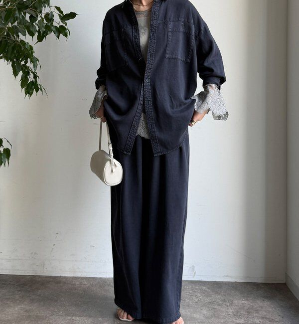  「レースフレアブラウス」|シャツ・ブラウス|