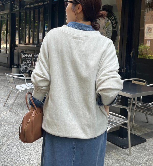  「【新色追加】【インフルエンサー OKOCHI企画】ハーフジップスウェット」|Tシャツ・カットソー|