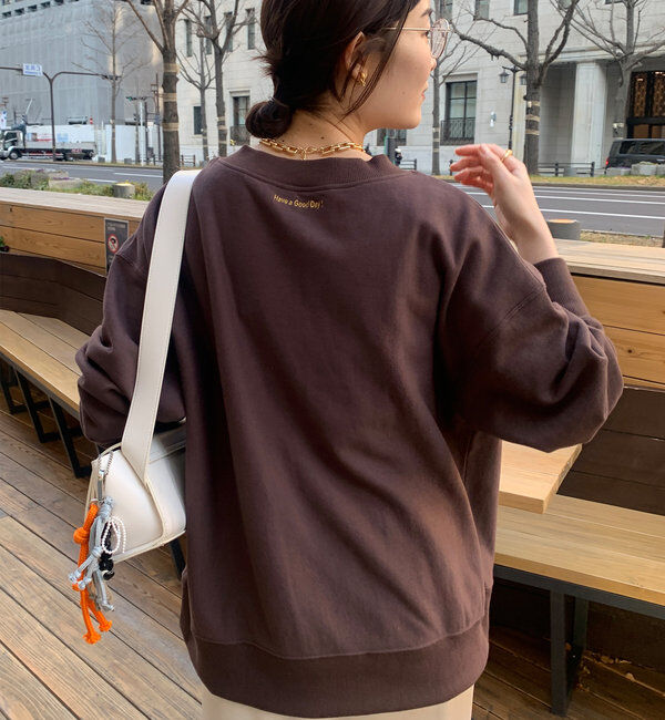  「【新色追加】【インフルエンサー OKOCHI企画】ハーフジップスウェット」|Tシャツ・カットソー|